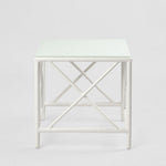 Elodie Outdoor Side Table White