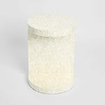 Miami White Shell Side Table
