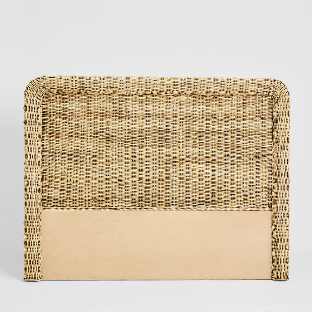 Long Island KS Rattan Bedhead