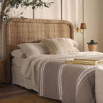 Long Island KS Rattan Bedhead