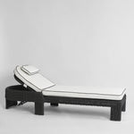 Cassius Sunlounge Outdoor Black