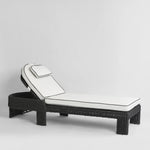 Cassius Sunlounge Outdoor Black
