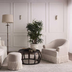 Regatta Fringe Armchair Beige Stripe