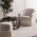 Regatta Fringe Armchair Beige Stripe