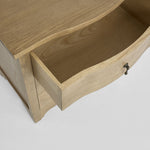 Avignon Bedside Table 3 Drawer Oak