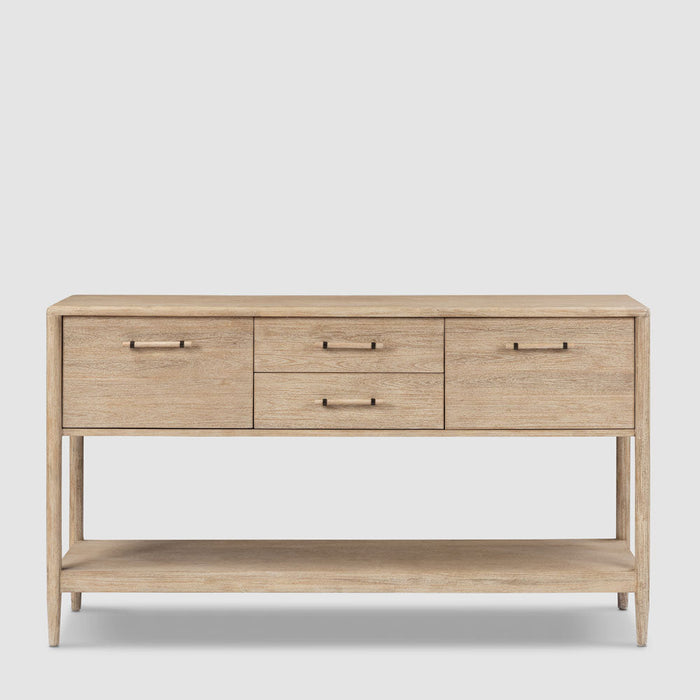 Bayview Console Table Natural Whitewash