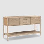 Bayview Console Table Natural Whitewash