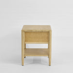 Bayview 1 Drawer Side Table Natural Whitewash