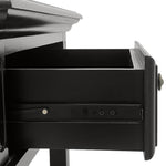Sorrento Hamptons Bedside Table W/Drawer Black