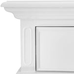 Sorrento Hamptons Bedside Table W/Drawer White