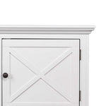 Sorrento Hamptons 170cm Media Unit White