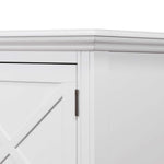 Sorrento Hamptons 170cm Media Unit White