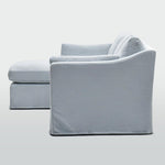 Clovelly 3 Seater Left Chaise Sofa Beach