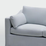 Clovelly 3 Seater Right Chaise Sofa Beach Covers Only
