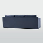 Clovelly 3 Seater Right Chaise Sofa Navy Covers Only