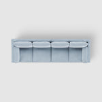 Clovelly 4 Seat Modular Sofa Beach