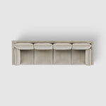 Clovelly 4 Seat Modular Sofa Natural