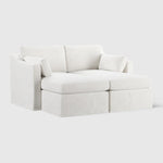 Clovelly Double Chaise Daybed Ivory