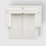 Clovelly Double Chaise Daybed Ivory