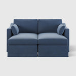 Clovelly Double Chaise Daybed Navy Covers Only