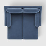 Clovelly Double Chaise Daybed Navy