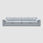 Norfolk 4 Seater Sofa Beach w/White Piping