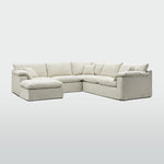 Norfolk 5 Seater Modular with Chaise (Reversible) Beige