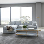 Noosa 3 Seater Left Chaise Sofa Beach