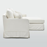 Noosa 3 Seater Right Chaise Sofa Ivory