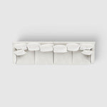 Noosa 4 Seat Modular Sofa Ivory