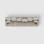 Noosa 4 Seat Modular Sofa Natural