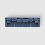 Noosa 4 Seat Modular Sofa Navy