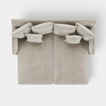 Noosa Double Chaise Daybed Natural