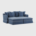 Noosa Double Chaise Daybed Navy