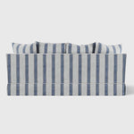 Noosa Double Chaise Daybed Blue Sky Stripe