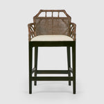 Baker Counter Stool with arms Soil Brown