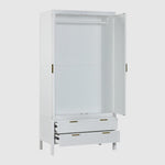 Santorini Wardrobe in White