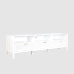 Santorini Large Media Unit White