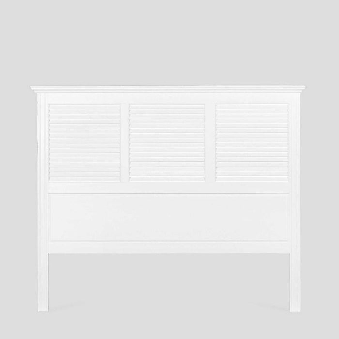 West Beach Hamptons Bedhead W/ Shutters King