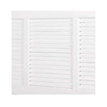 West Beach Hamptons Bedhead W/ Shutters Queen