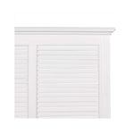 West Beach Hamptons Bedhead W/ Shutters Queen