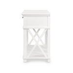 West Beach 3 Drawer Hamptons 190cm Console White