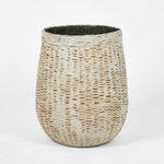 Esparta Cement Coated Bamboo Planter LGE