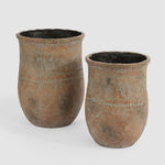 Suri Set of 2 Planters Rustic