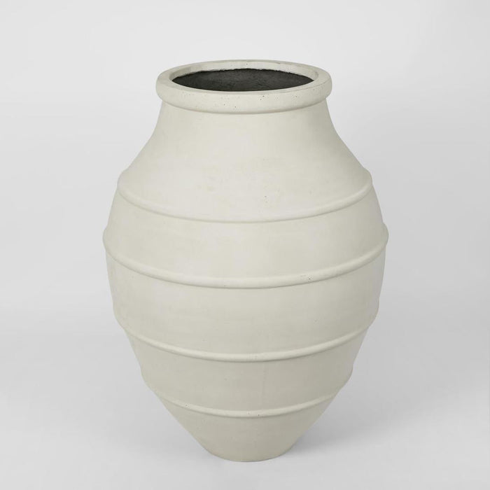 Ibiza Planter LGE Chalk
