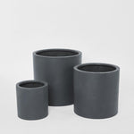 Duong Planter Set of 3 Black