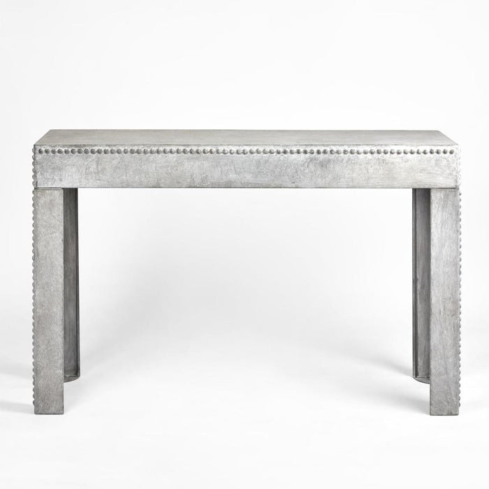 Zinc Garden Console Table