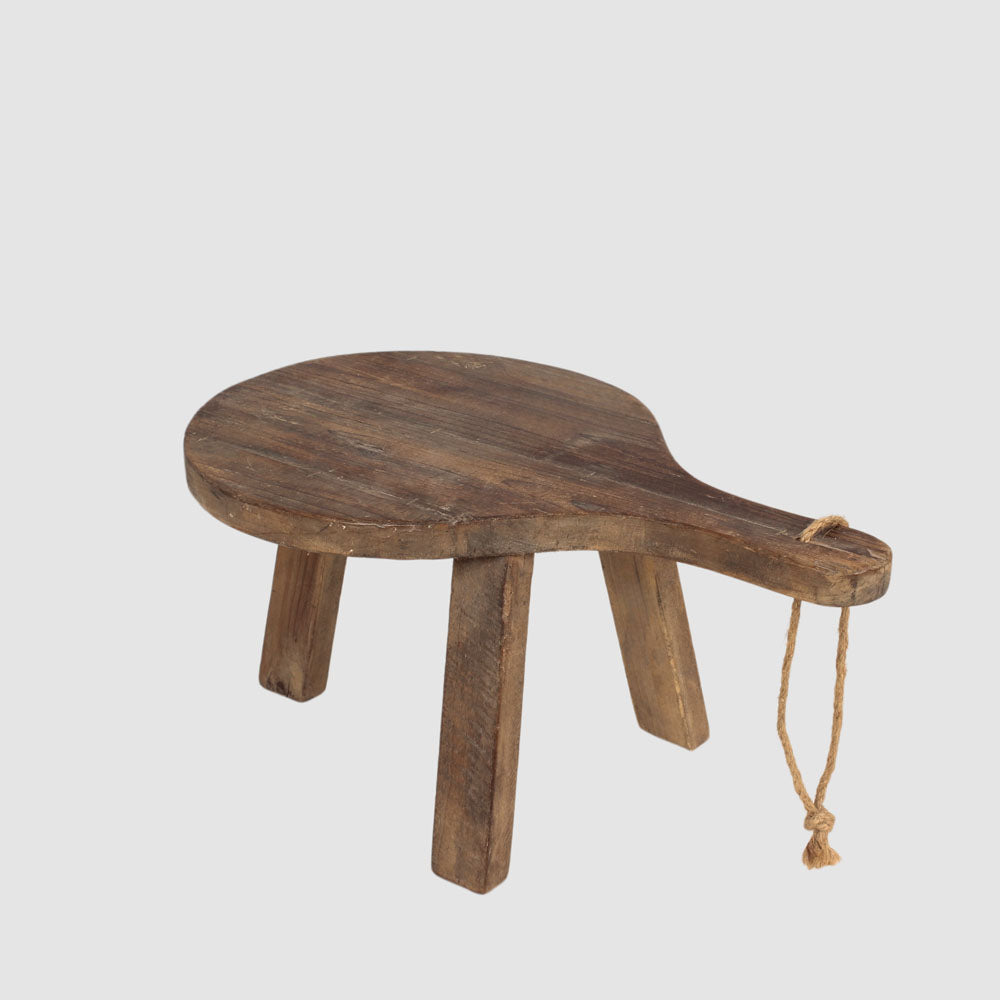 Nook Wooden Stool Natural