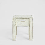 Arles Wooden Stool White