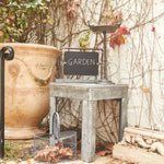 Zinc Side Table